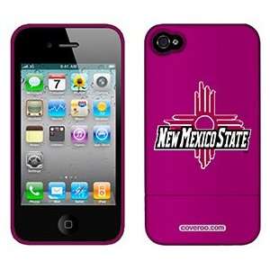  NMSU New Mexico State Icon on AT&T iPhone 4 Case by 