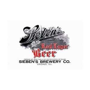  Siebens Real Lager Beer 20x30 poster
