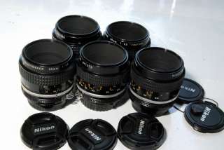 Nikon 55mm f3.5 lens micro Nikkor Ai auto indexing 610563625031  