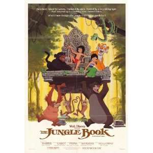  Jungle Book Folded 1984 Re Issue Movie Poster Approx. 27x40 #H 23 2 