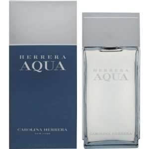  Herrera Aqua ~ Carolina Herrera 3.4 oz Men Eau de Toilette 