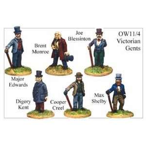  Old West Victorian Gents (6) Toys & Games