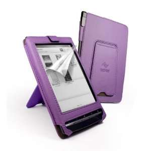   stand with screen protector for Sony Reader PRS T1 e reader   Purple
