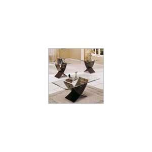  Steve Silver Cafe 3 Pack Espresso Coffee Table and End Tables 