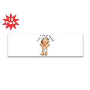   Sticker (10 Pack) Jesus I Love You This Much Angel: Everything Else