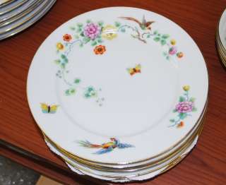   Thomas Bavaria China Bird Paradise plates cups saucer Dish Bowl  