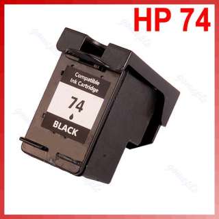Pack HP 74 Black Ink Inkjet Print Cartridge CB335W HP74 CB335WN 