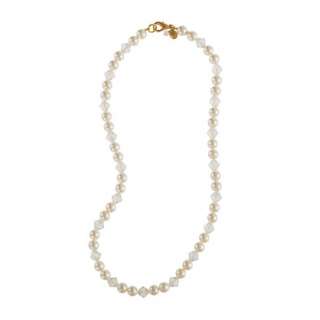 Girls pearl and crystal necklace   jewelry   Girls jewelry 