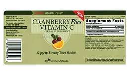 GNC Herbal Plus Standardized Cranberry Plus Vitamin C  
