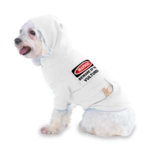   VULTURES Hooded (Hoody) T Shirt with pocket for your Dog or Cat LARGE