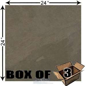  Kyoto 24 x 24 porcelain tile in verde (sold by the box 