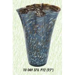   and Black Orchid Vase Hand Blown Modern Glass Vase: Home & Kitchen