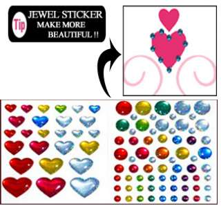 Dream Castle KIDS WALL JEWELLY STICKER Removable Decal  