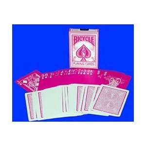  Bicycle Reverse Color Deck PINK   Gaff / Cards Mag Toys 
