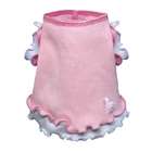 Hip Doggie HD 2PHR XL Extra Large Pink Heart Ruffle Tee