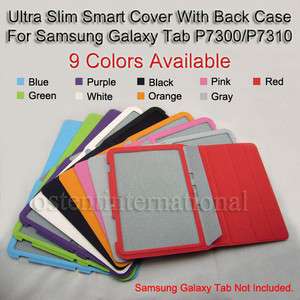   Leather Smart Cover&Back Case for Samsung Galaxy Tab 8.9 P7310/P7300