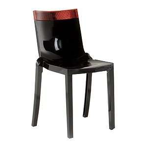   Hi Cut Black Seat Modern Chair by Philippe Starck: Home & Kitchen