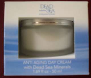 Dead Sea Collection Anti Aging Day Cream NIB 1.69 fl oz  