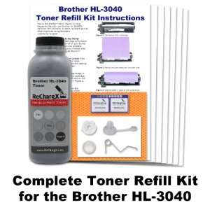  Brother HL 3040 Black Toner Refill Kit: Office Products