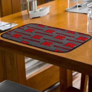 NCAA Rutgers Scarlet Knights 4 Pack Collegiate Placemats 