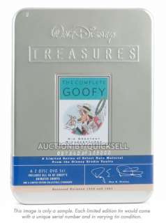 NEW Disney Treasures Complete Goofy DVD with TIN 786936179057  