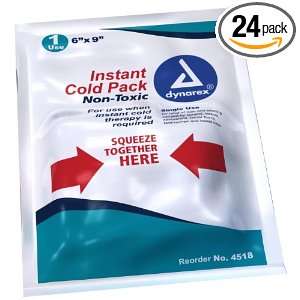  Dynarex Instant Cold Pack with Urea (Non toxic) 6 Inches X 