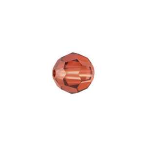  5000 6mm Faceted Round Red Magma Arts, Crafts & Sewing