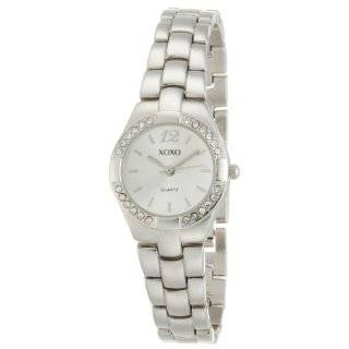 XOXO Womens XO109 Silver Dial Silver tone Bracelet Watch