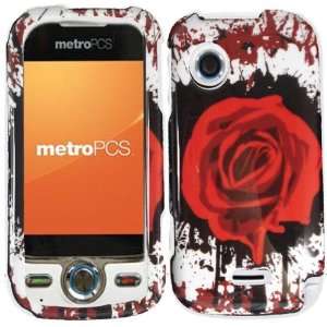  Hard Red Rose Case Cover Faceplate Protector for Huawei 