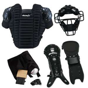   Complete Umpire Pack #1 Face Mask Chest Protector Leg Guards Free Ship