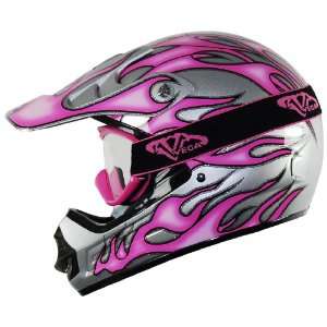  Vega Pink Youth Off Road Goggles Automotive