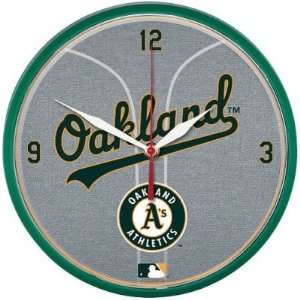  Oakland Athletics WinCraft Round MLB Wall Clock: Sports 