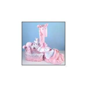  Joyful Giraffe Diaper Piñata Gift (Available in Pink 