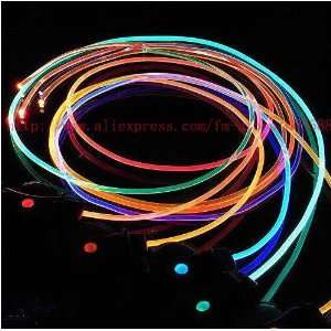   colors led bootlace led shoestring flash shoelace led latchet led