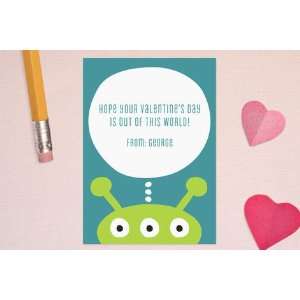  Alien Classroom Valentines Day Cards Health & Personal 
