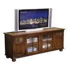   Designs Santa Fe dark brown finish wood TV console stand media unit
