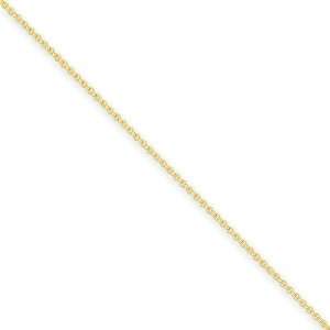    14k Yellow Gold 30 inch 1.50 mm Cable Chain Necklace Jewelry