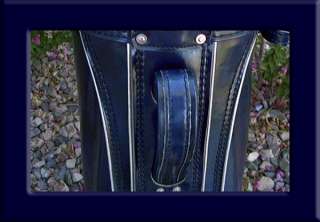 VINTAGE BLUE 9.0 PING EXECUTIVE STAFF CART CARRY GOLF BAG RARE! NEAR 