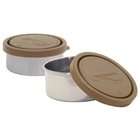   KK075 Small Leak Proof Stainless Steel Food Containers, Set of 2