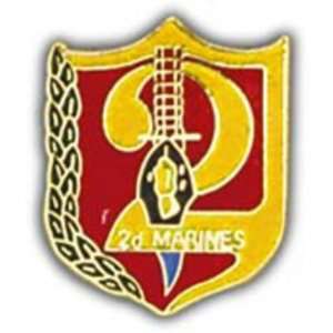  U.S.M.C. 2nd Marine Regiment Pin 1 Arts, Crafts & Sewing