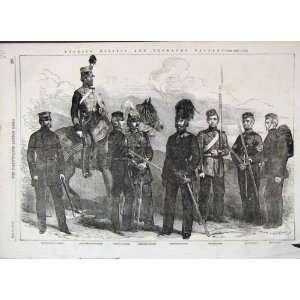   English Militia Yeomanry Cavalry Essex Rifle Print