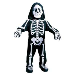    Skelebones Toddler Costume Clothes Size 3t 4t: Toys & Games