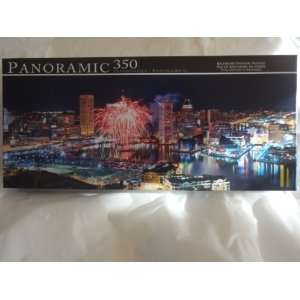   350 Piece Puzzle   Baltimore Evening Skyline 