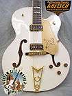 gretsch g6136ds white falcon guitar dynasonics fixed tailpice vintage 