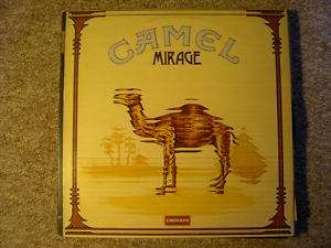 Camel Mirage LP FIRST ISSUE MINT VINYL WITH INSERT RARE  