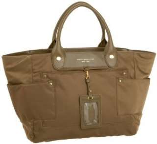   Jacobs Preppy Nylon Haley Shopper Bag Purse tote Olive Green Clothing