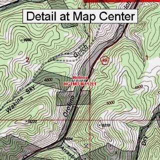 USGS Topographic Quadrangle Map   Helena, Montana (Folded/Waterproof)