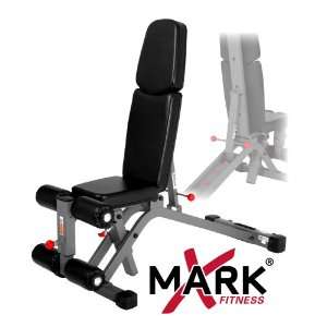 XMark Fitness Commercial Rated FID and Ab Combo Weight Bench  