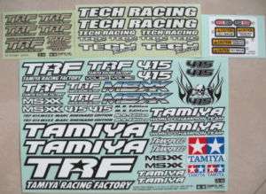 Tamiya TRF415MSXX MRE 2007 Sticker Bag #9494110 Marc  