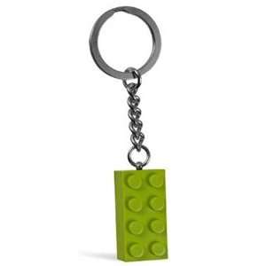  LEGO Lime Green Brick Key Chain Toys & Games